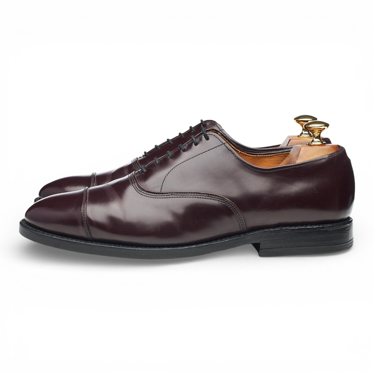 'Park Avenue' Burgundy Leather Oxford UK 8 US 9 D