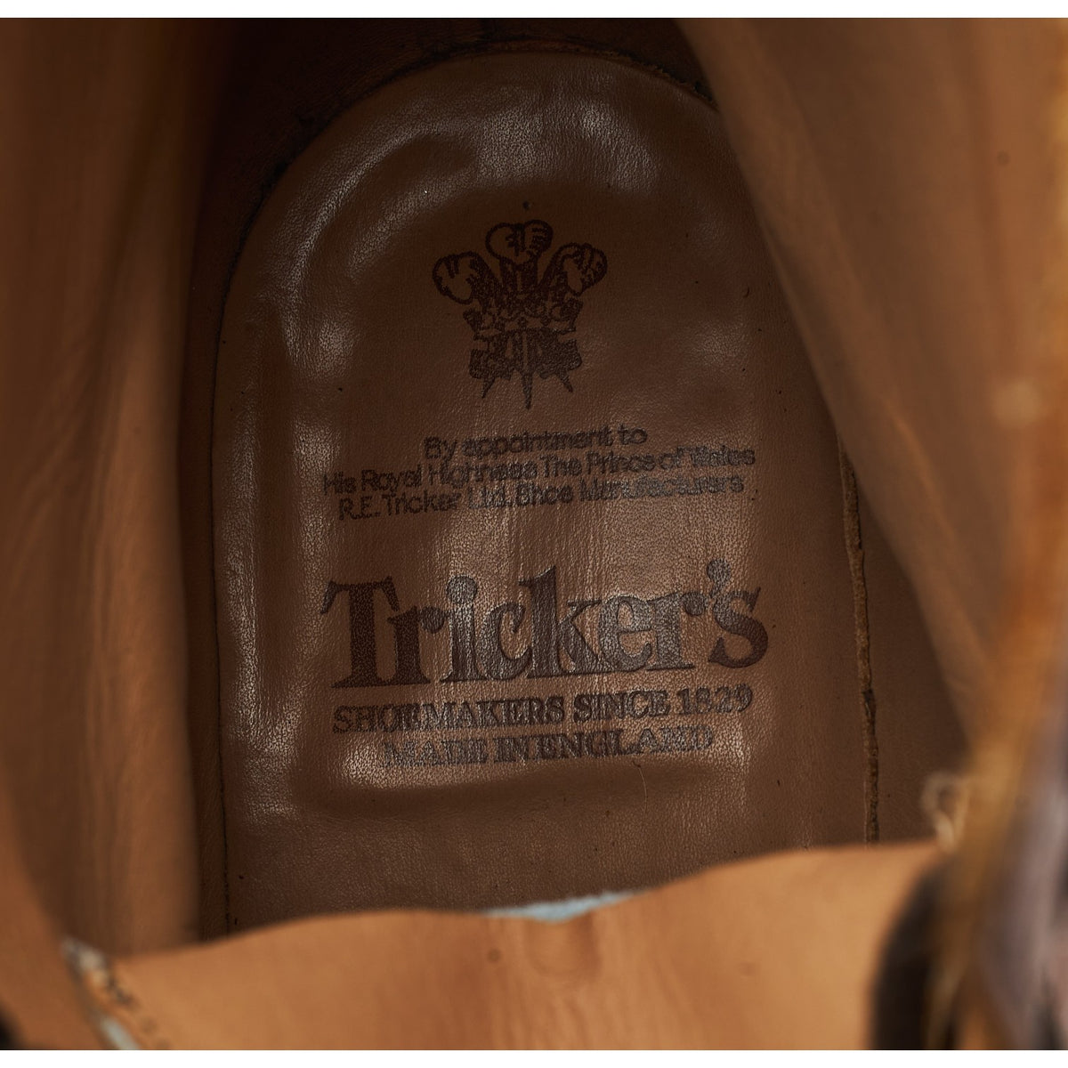 'Burford' Tan Brown Leather Boots UK 11