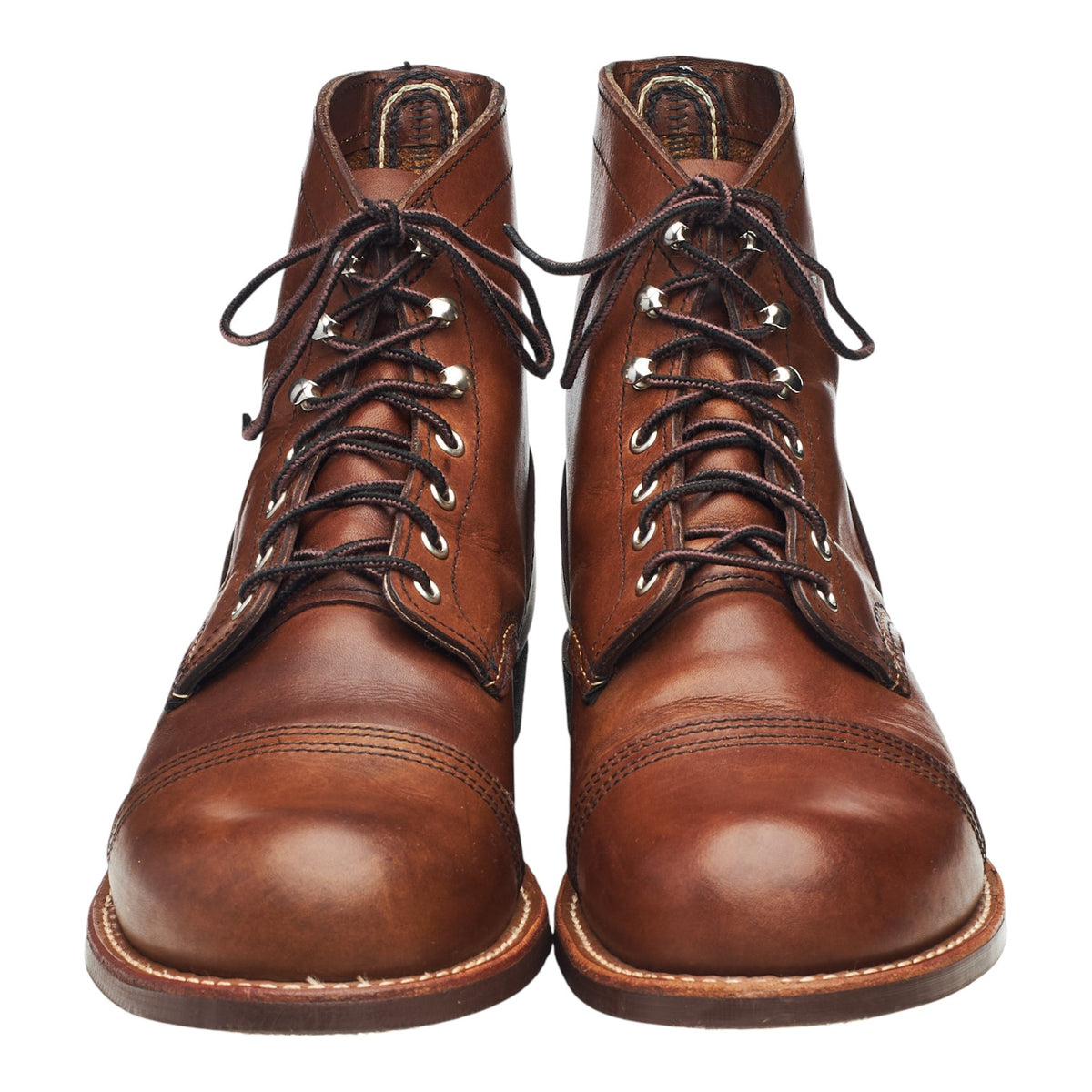 '8111' Brown Leather Iron Ranger Boots UK 11 US 12 D