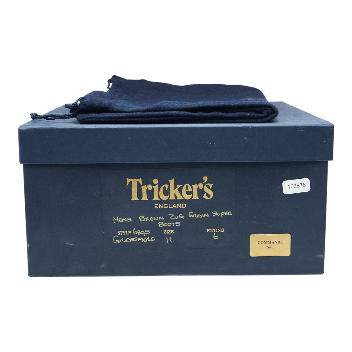 'Grassmere' Brown Grain Leather Boots UK 11