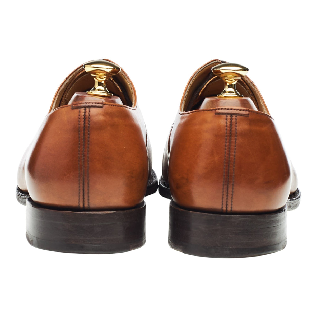 'Consul' Tan Brown Leather Oxford UK 9.5 G
