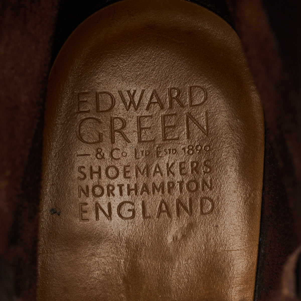 'Galway' Dark Brown Grain Leather Boots UK 9 E