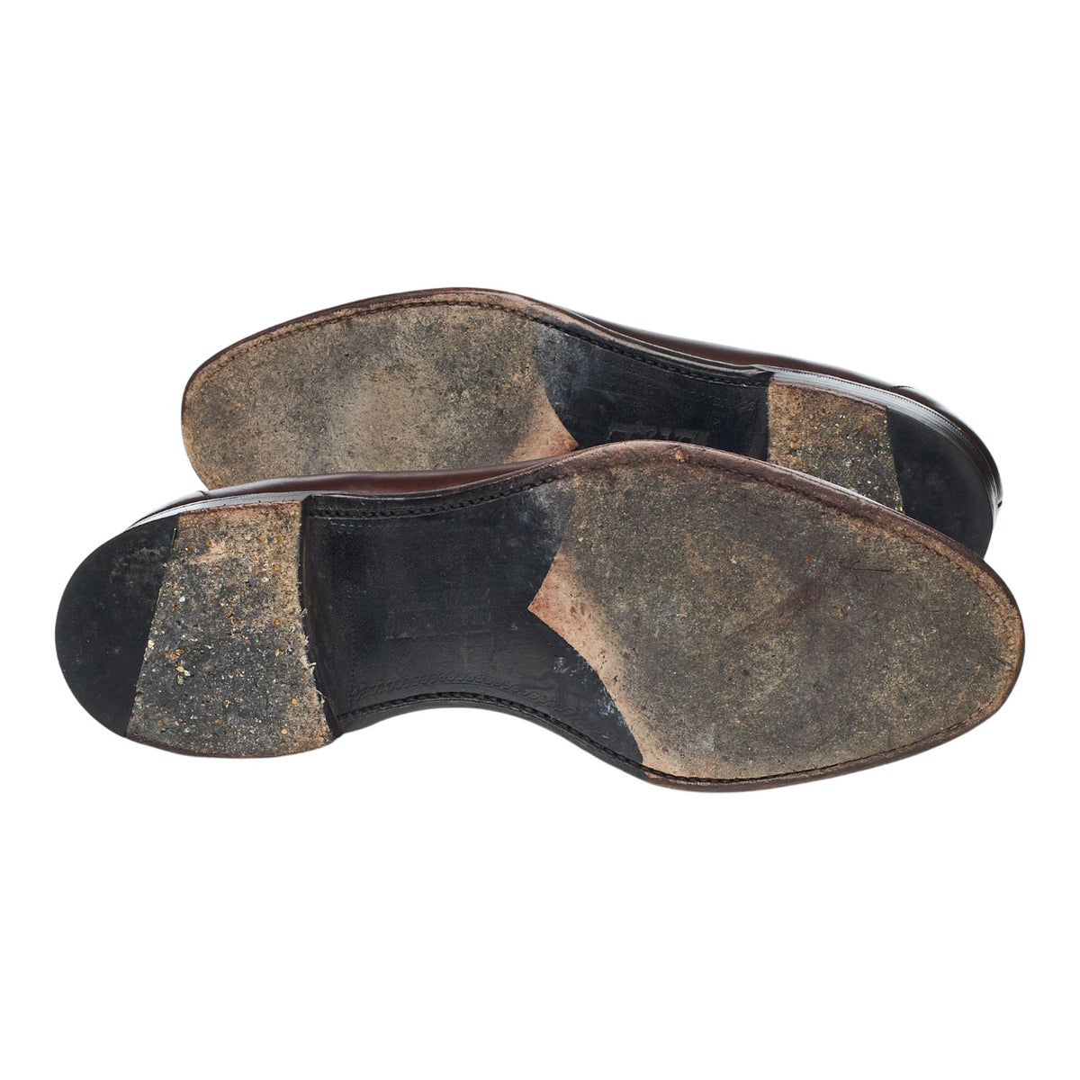 1880 'Hornbeam' Dark Brown Leather Loafers UK 8.5 F