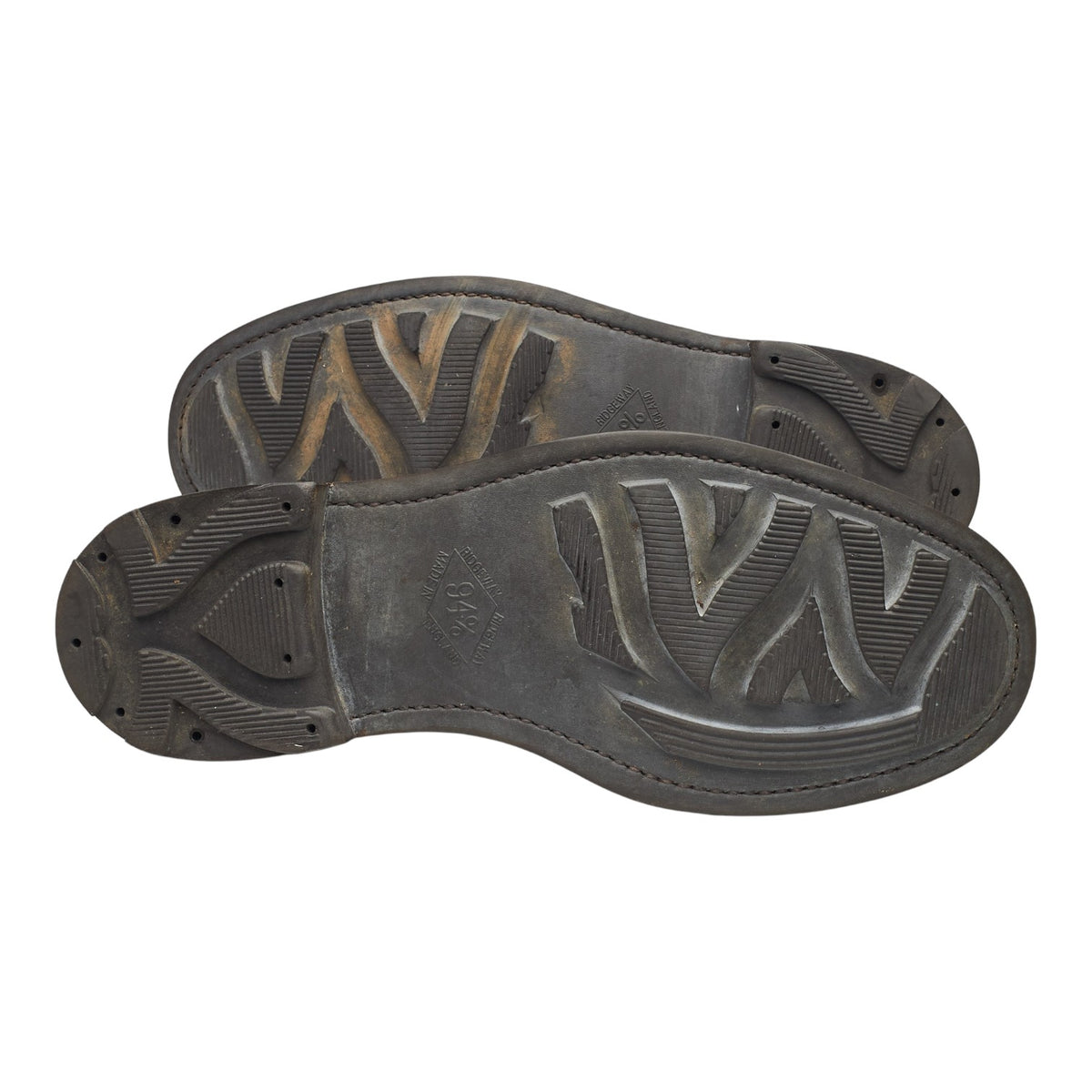 Mark McNairy Tan Brown Grain Leather Derby UK 9