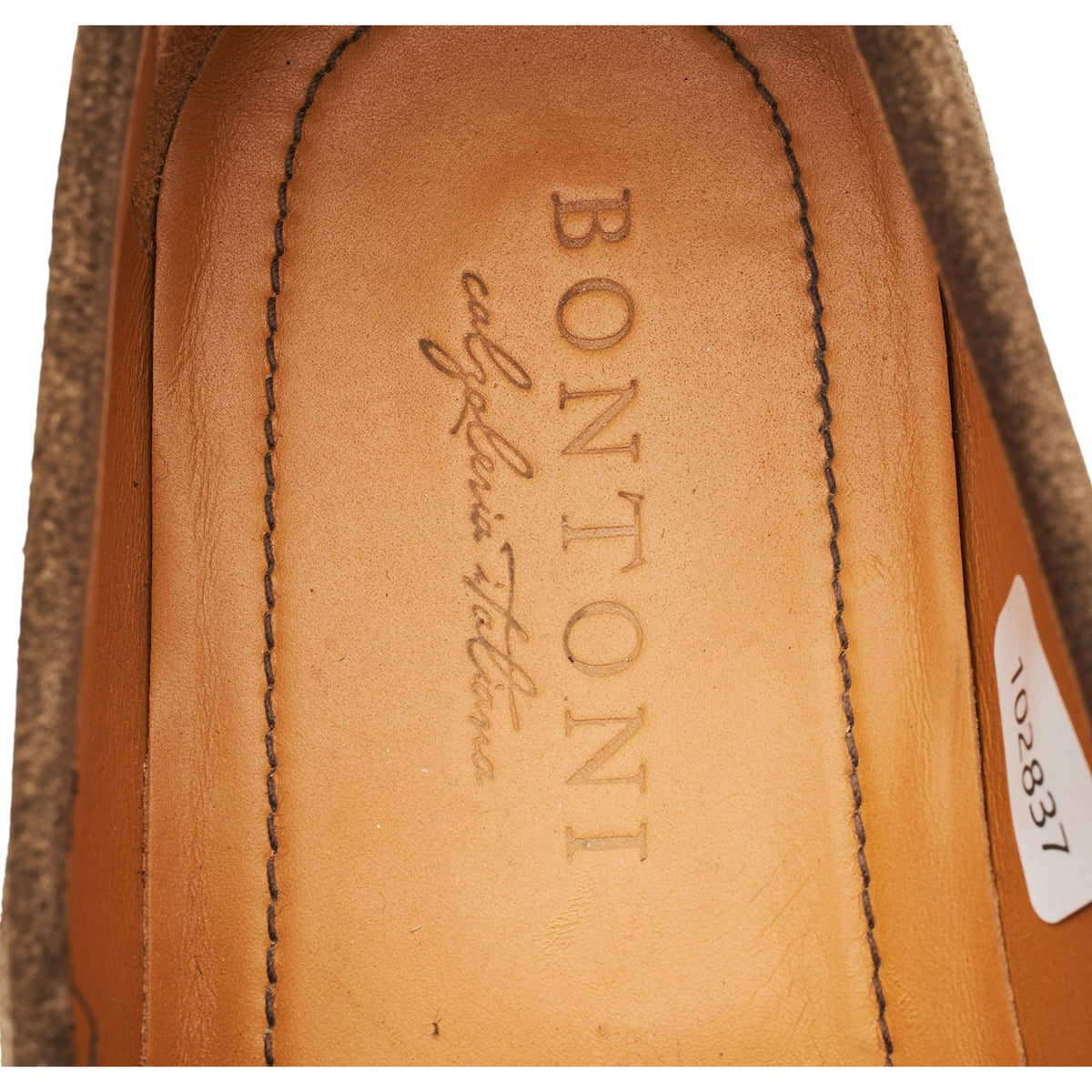 'Principe Norvegese' Light Brown Suede Loafers UK 8.5 EU 42.5