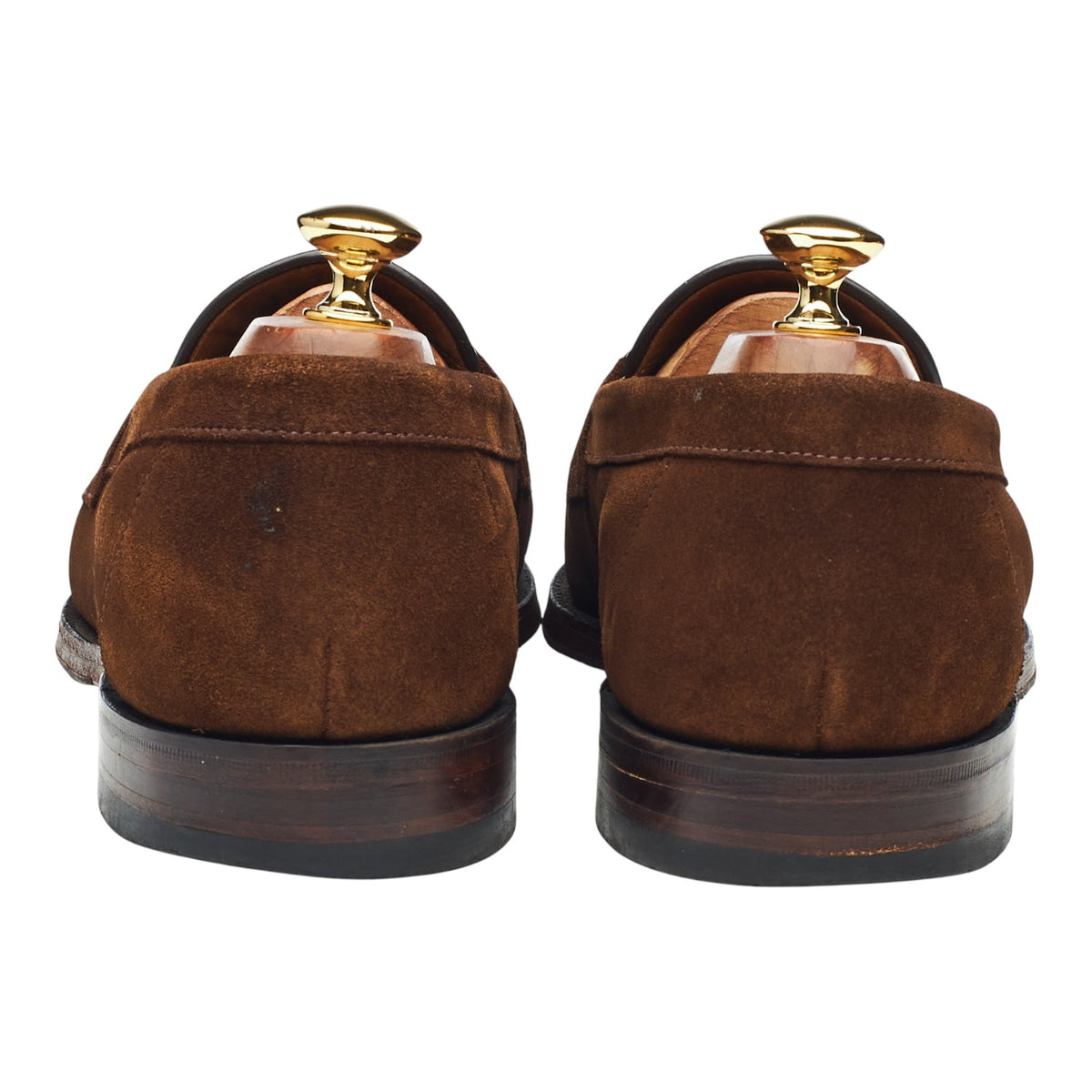 'Eton' Snuff Brown Suede Loafers UK 9.5 F