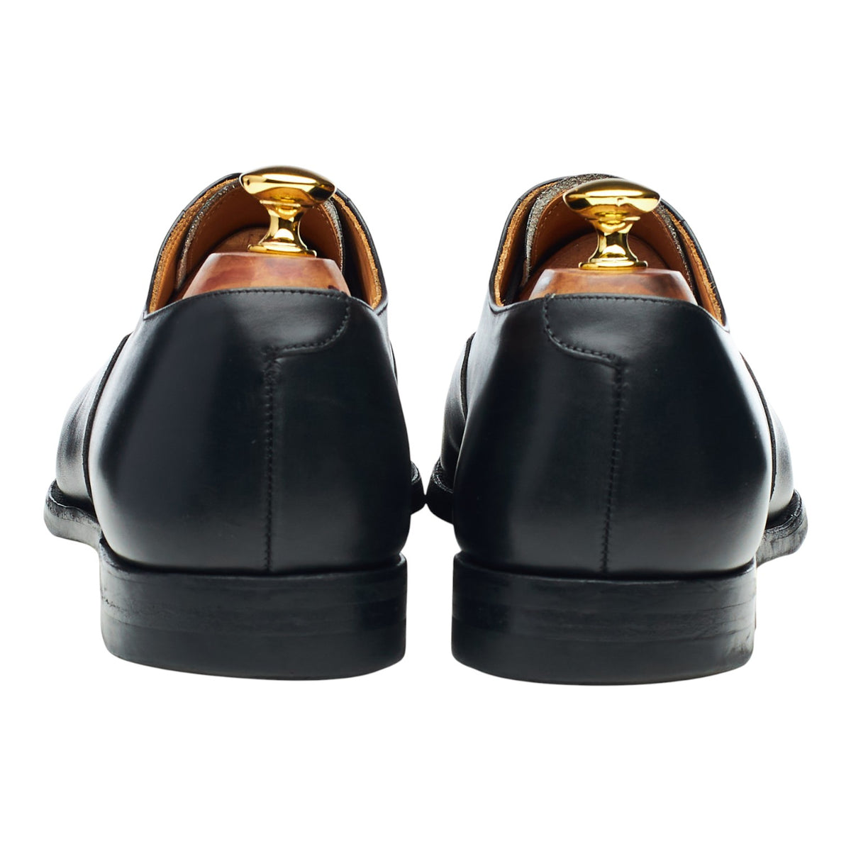 'Hallam' Black Leather Oxford UK 10 E
