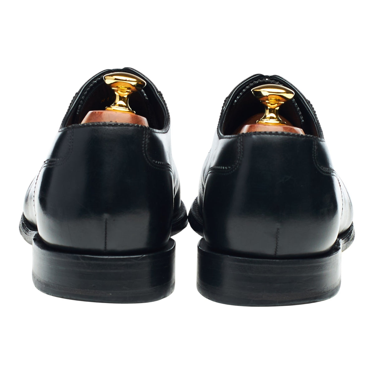 1880 Legacy 'Evans' Black Leather Oxford UK 10.5 F