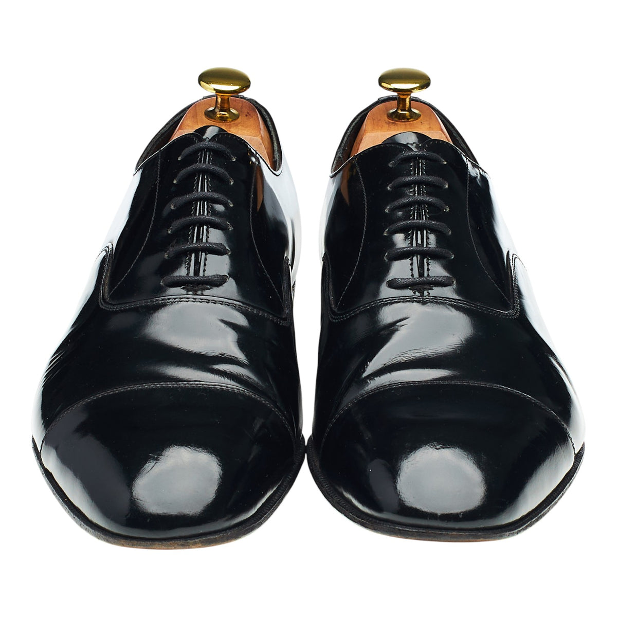 Black Patent Leather Oxford UK 11 F