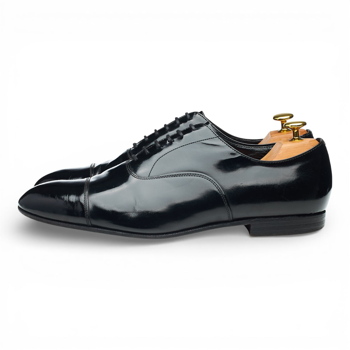 Black Patent Leather Oxford UK 11 F