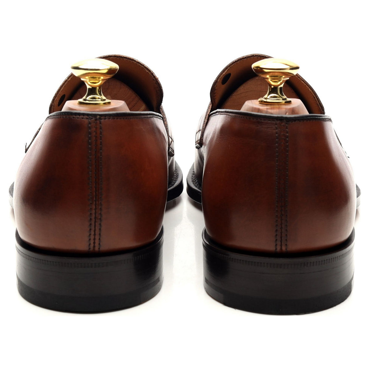&#39;Hertford&#39; Brown Leather Loafers UK 8 / UK 8.5 / UK 11.5 / UK 12