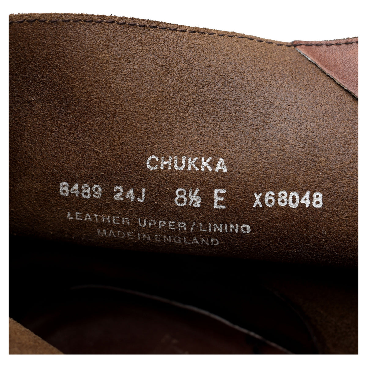 &#39;Chukka&#39; Sand Suede Chukka Boots UK 8.5 E