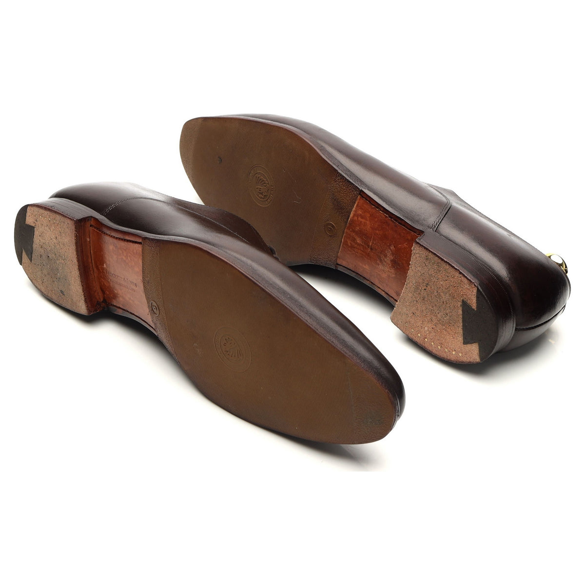 &#39;Wembley&#39; Dark Brown Leather Oxford UK 10.5 E