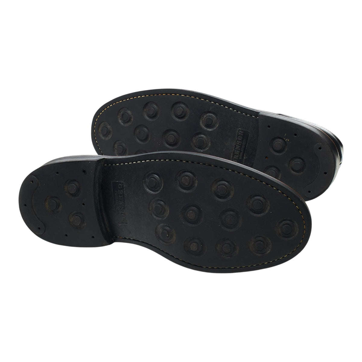 'Mac' Black Leather Split Toe Derby UK 7 G