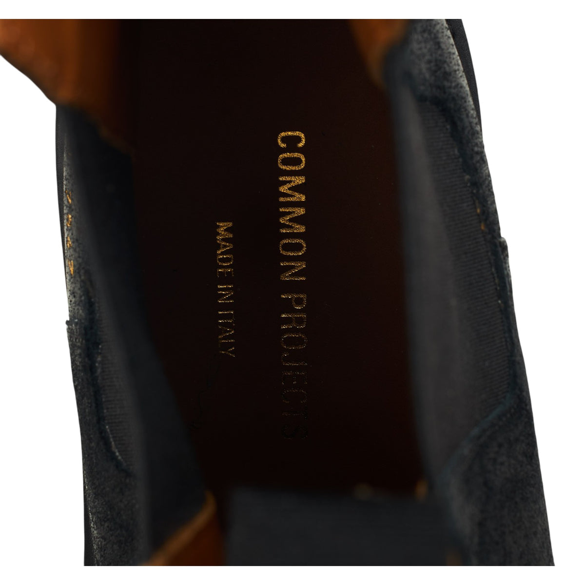 Black Waxed Suede Chelsea Boots UK 6 EU 40