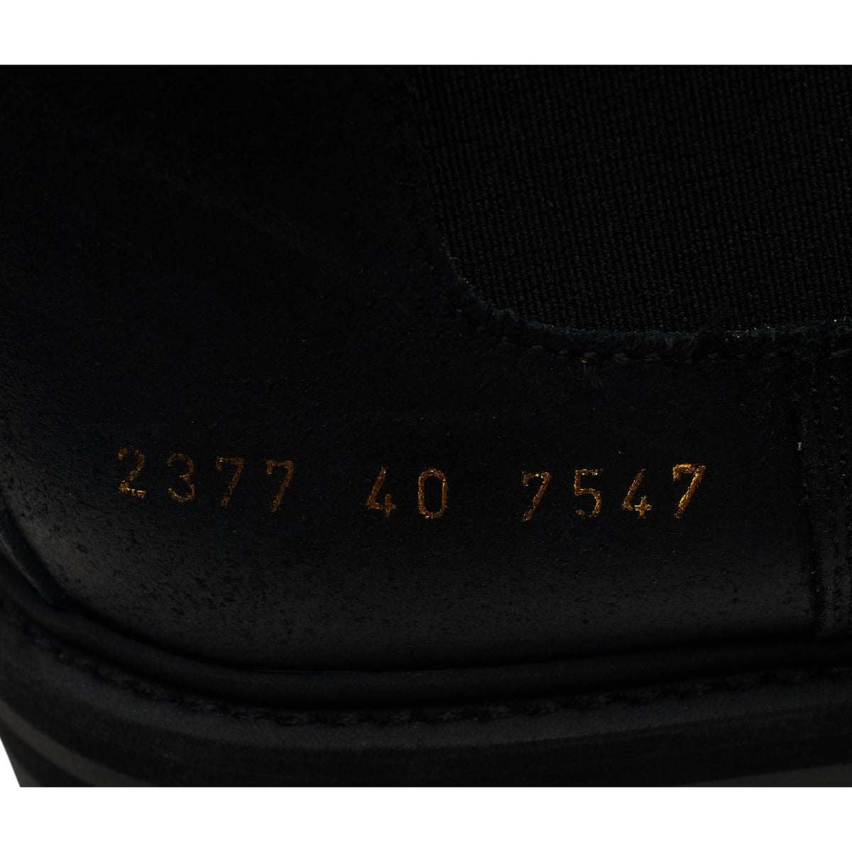 Black Waxed Suede Chelsea Boots UK 6 EU 40