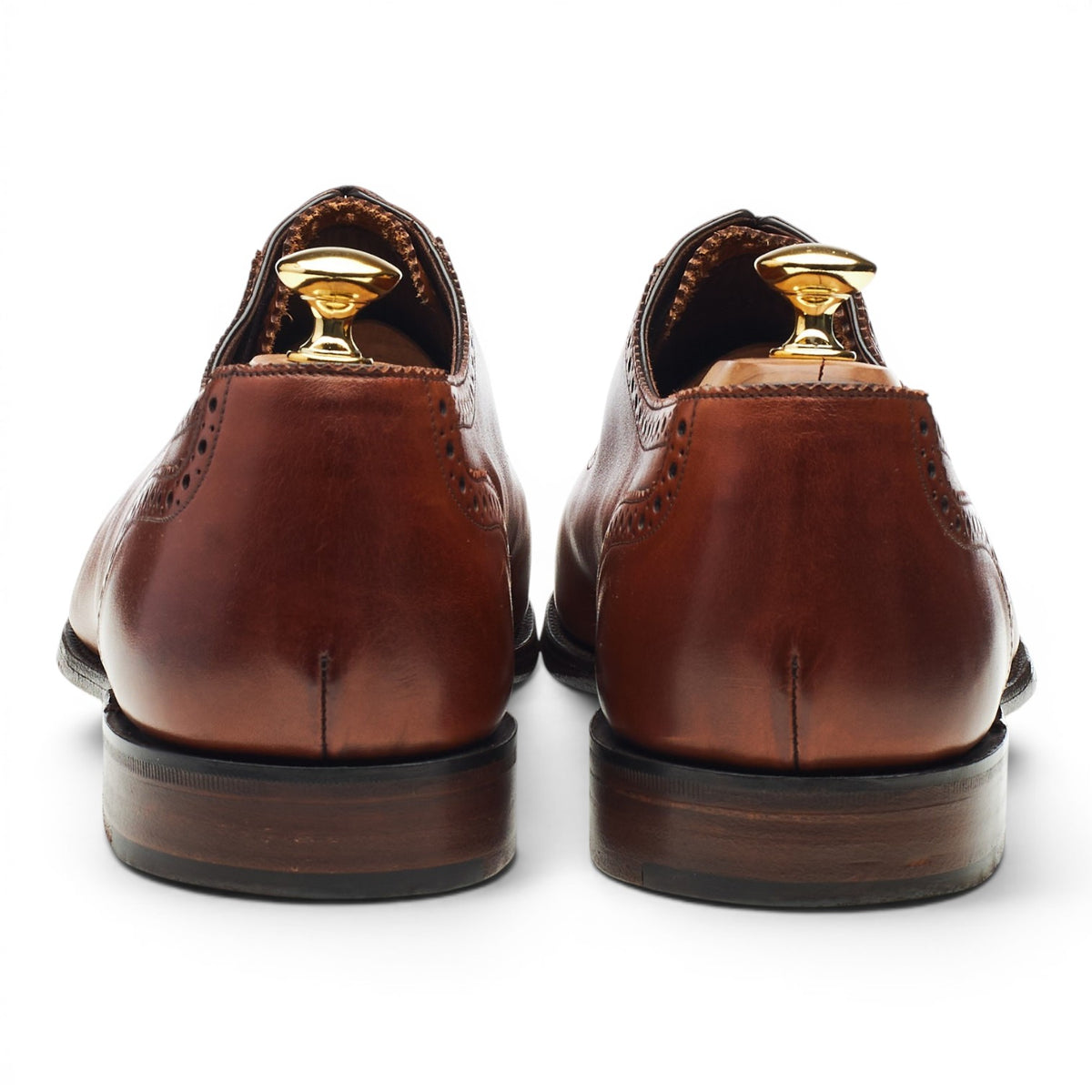 1880 Export Grade 'Trinity' Tan Brown Leather Oxford Brogues UK 11 F