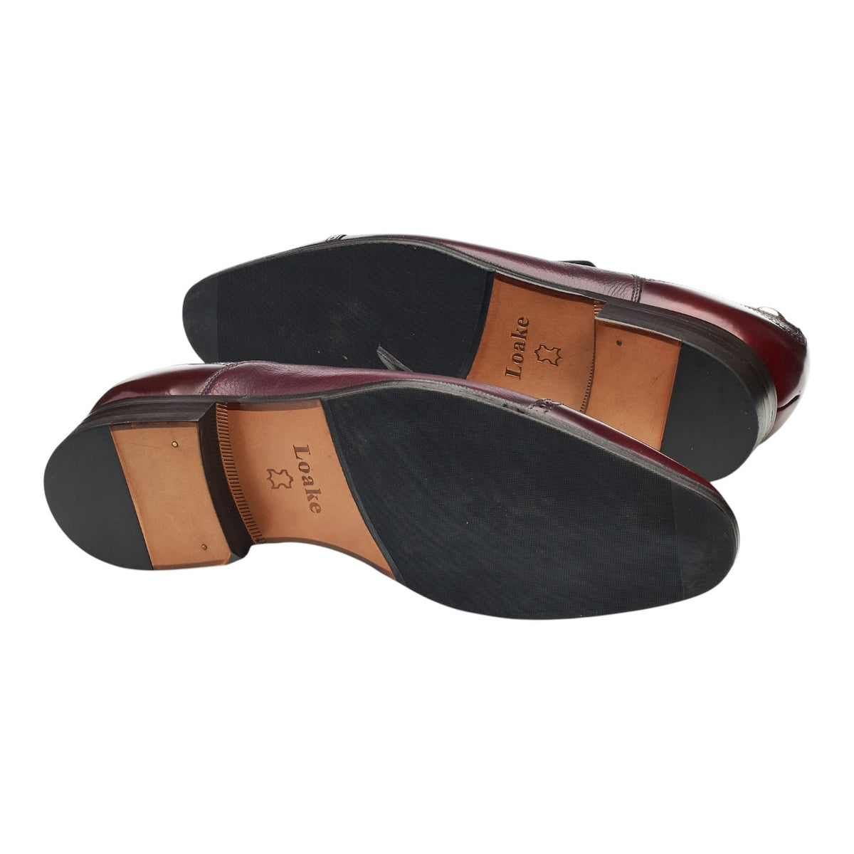 Lifestyle 'Sherlock' Burgundy Leather Loafers UK 7 G