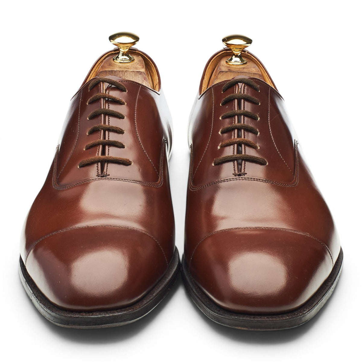 'Balmoral' Brown Leather Oxford UK 11 F