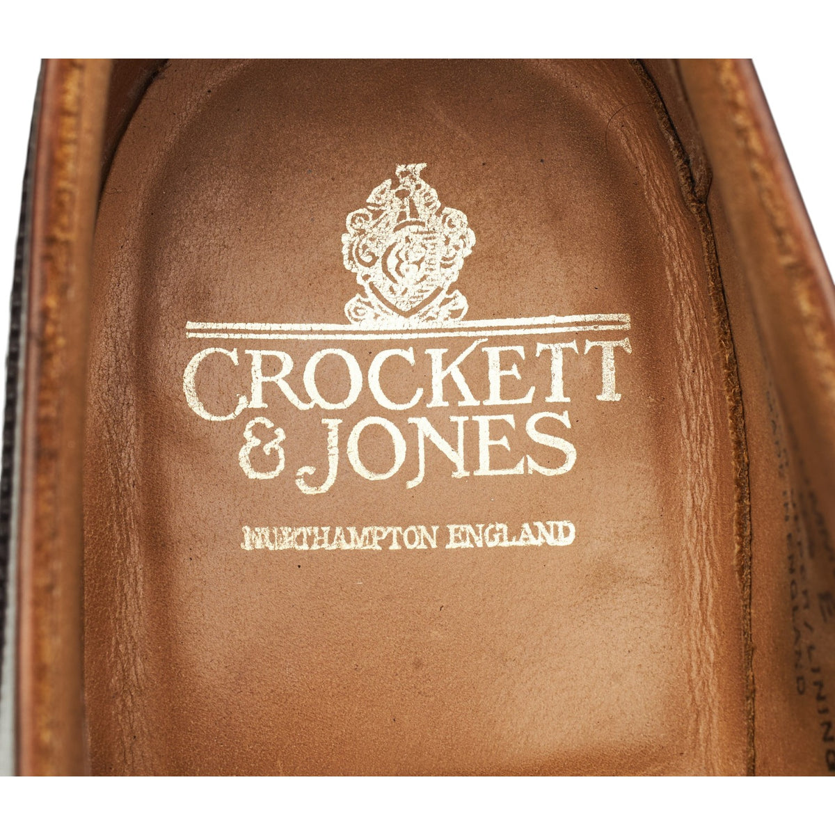 'Drummond' Dark Brown Leather Oxford Brogues UK 8.5 E