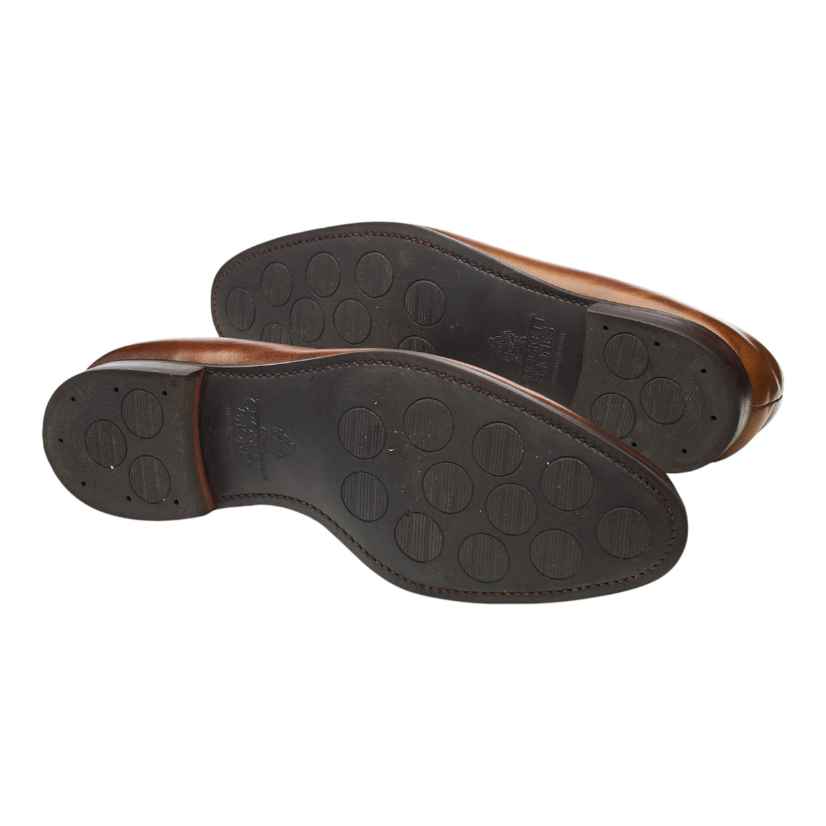 'Sydney' Brown Leather Loafers UK 11 E