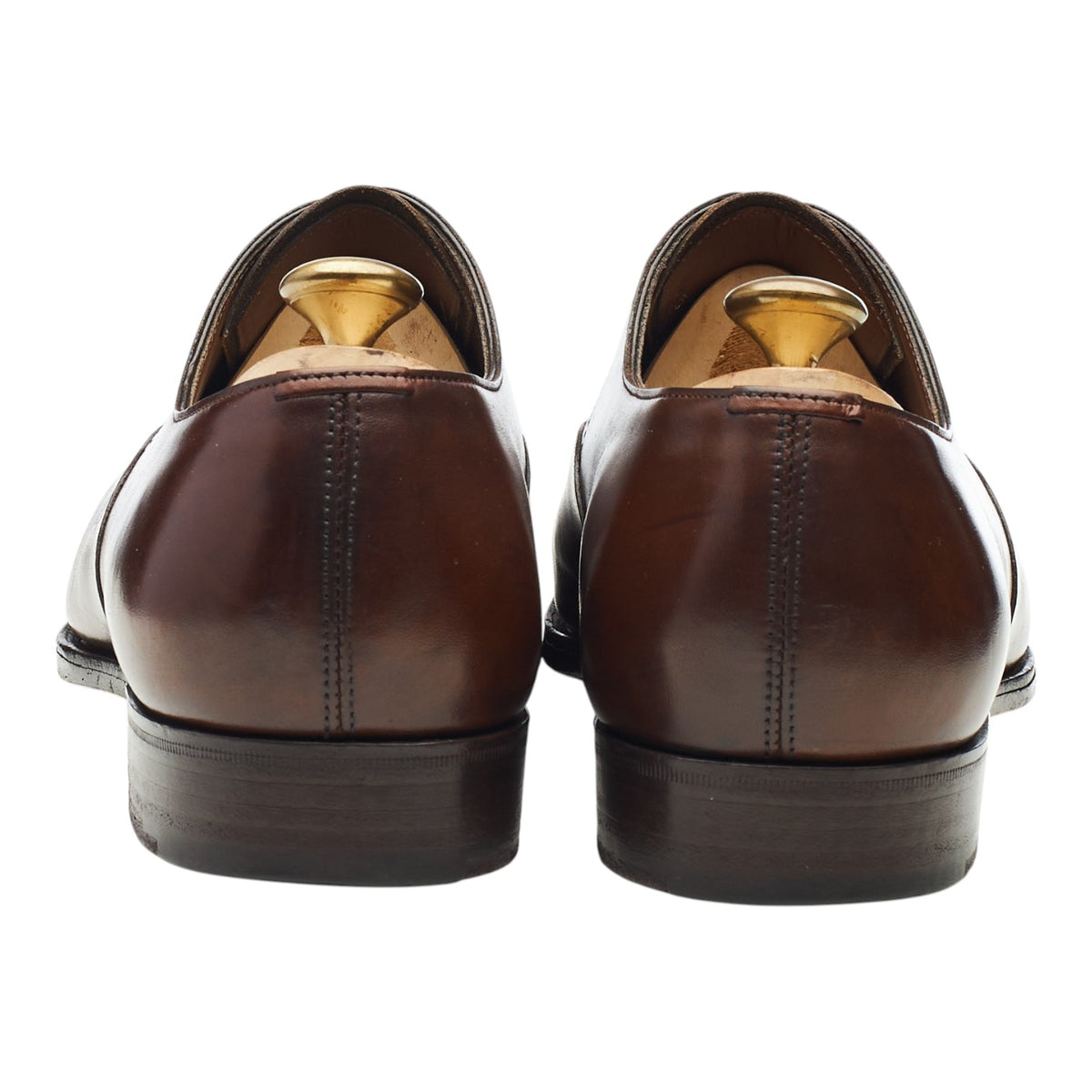 'Chelsea' Dark Brown Leather Oxford UK 8 F