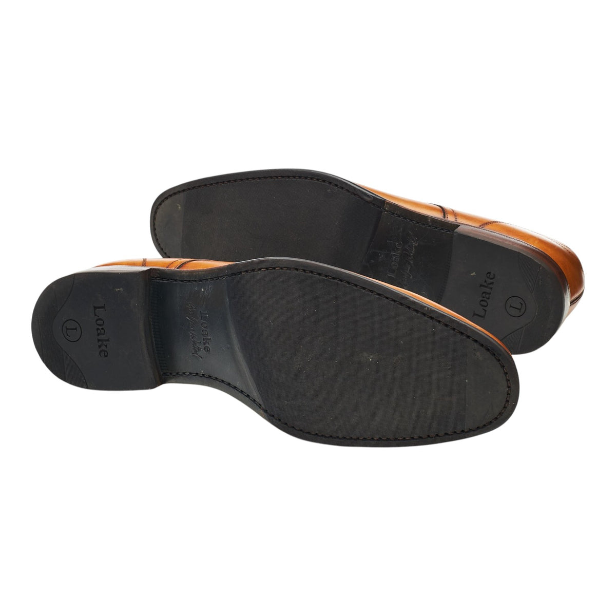 'Atherton' Tan Brown Leather Derby UK 9.5 F