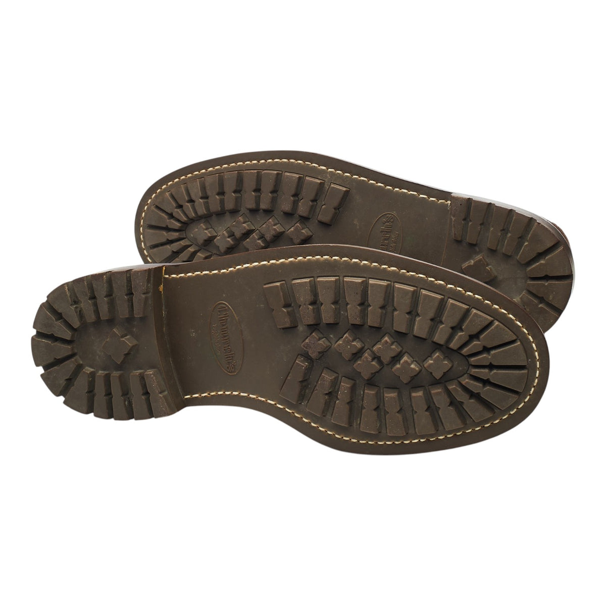 'Plowden' Dark Brown Suede Derby Brogues UK 9.5 G
