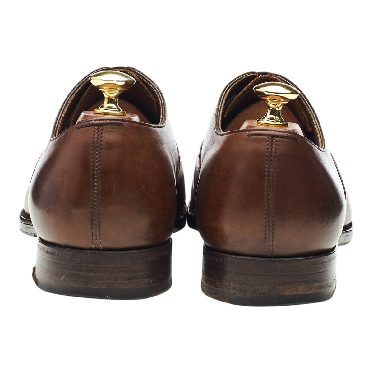 'Chelsea' Dark Brown Leather Oxford UK 9 E