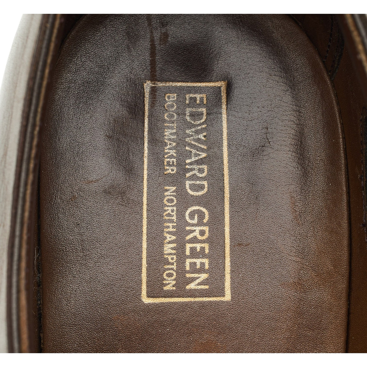 'Chelsea' Dark Brown Leather Oxford UK 9 E