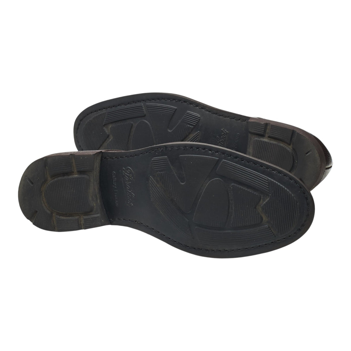 'Frenaye' Dark Brown Grain Leather Derby UK 8