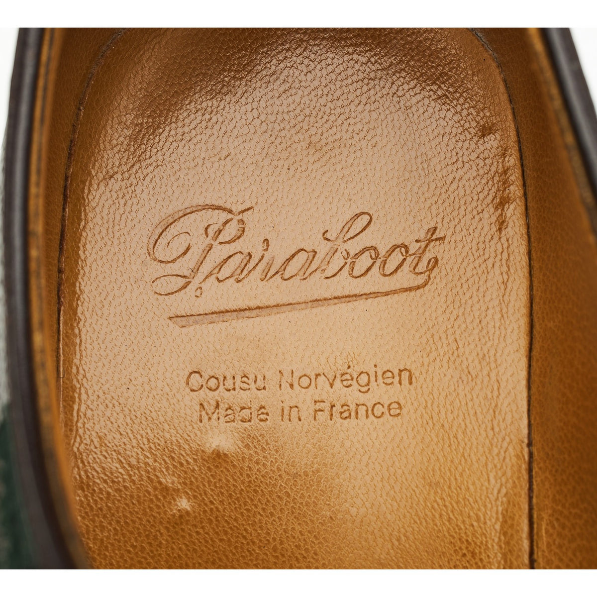 'Frenaye' Dark Brown Grain Leather Derby UK 8