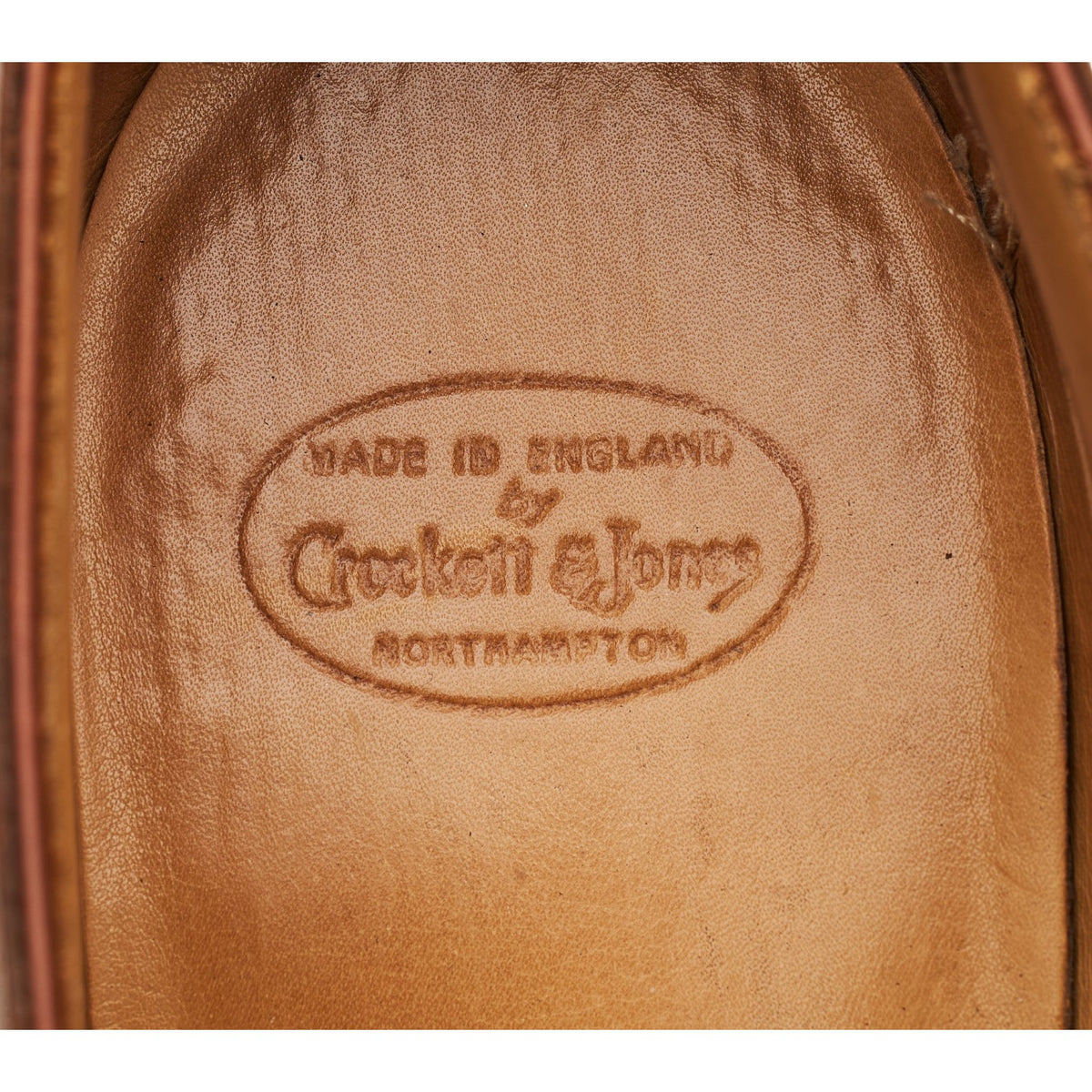 'Whitehall' Tan Brown Leather Oxford UK 9.5 E