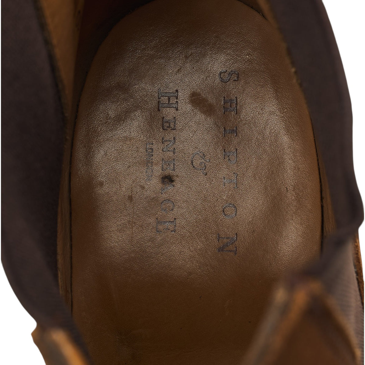 Shipton & Heneage 'Bromley' Snuff Brown Suede Chelsea Boots UK 10 F