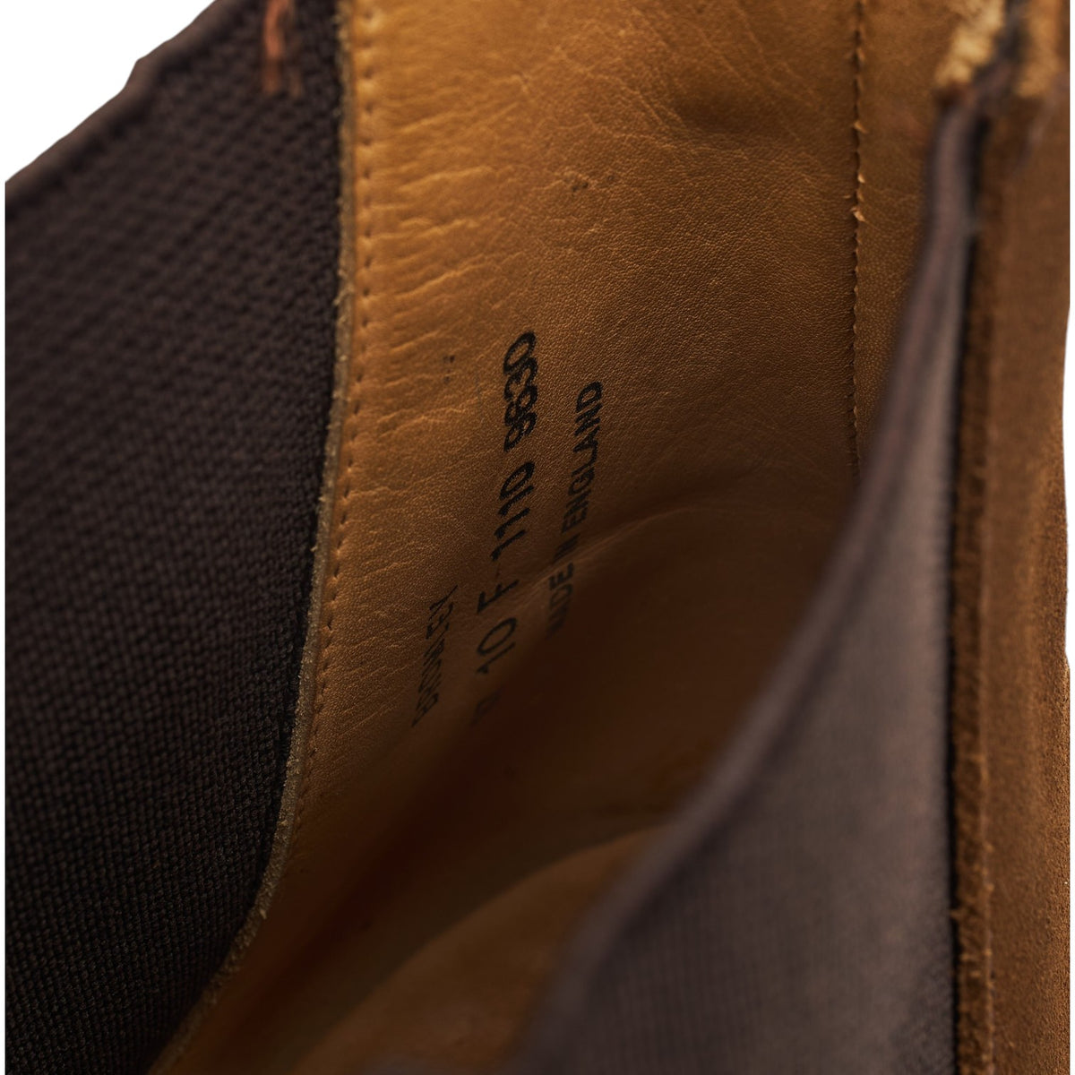 Shipton & Heneage 'Bromley' Snuff Brown Suede Chelsea Boots UK 10 F