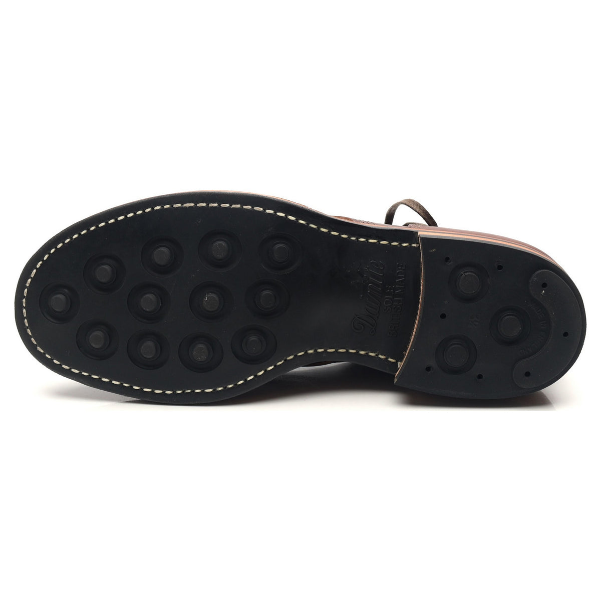 Brown Leather Service Boots UK 6.5 E