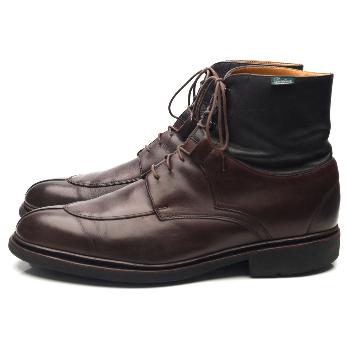 &#39;Beaumont&#39; Dark Brown Leather Boots UK 9