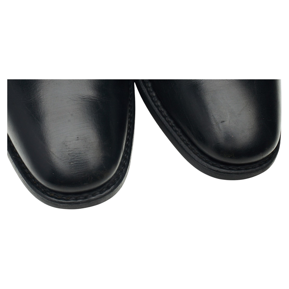 'Britten' Black Leather Chelsea Boots UK 8 G