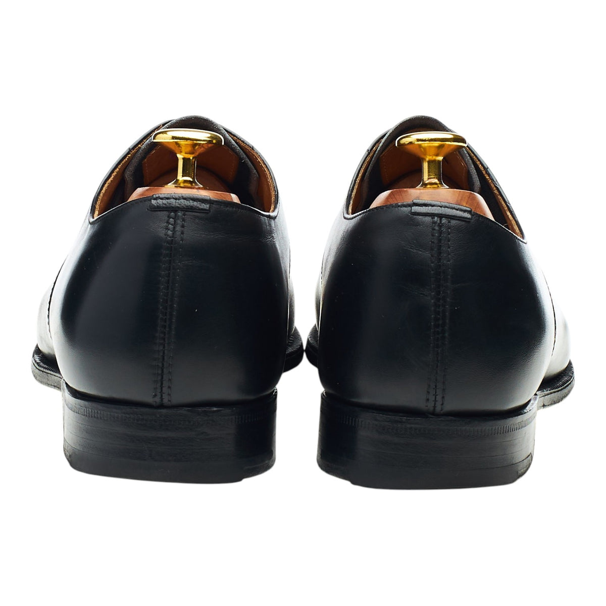 'Balmoral' Black Leather Oxford UK 8 G