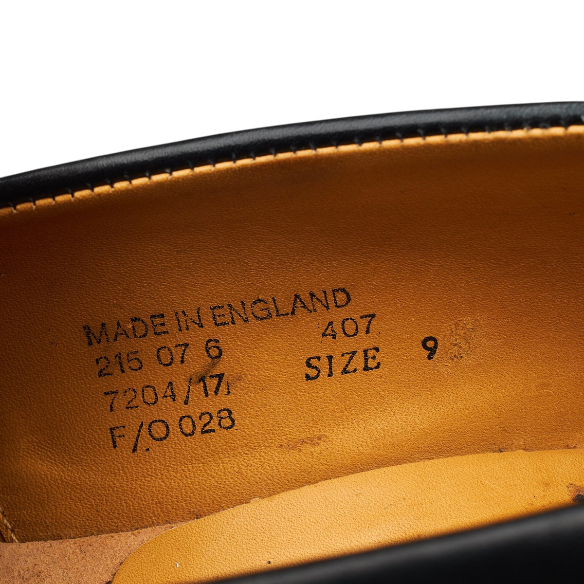 'Whisky + Women' Black Leather Loafers UK 9 F