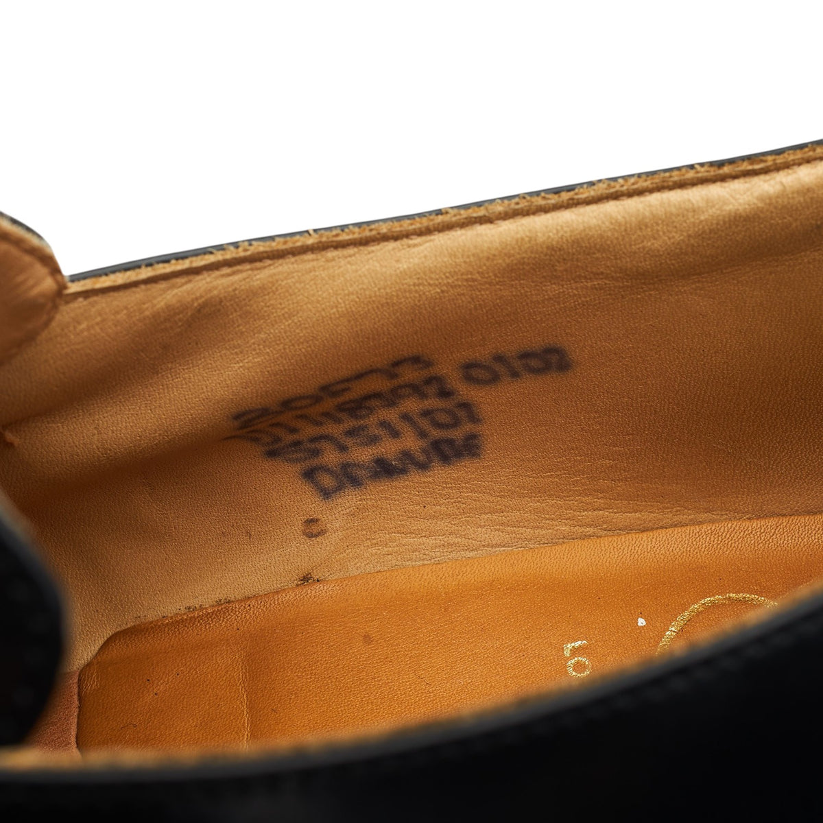 'Danube' Black Leather Monk Strap UK 8 F