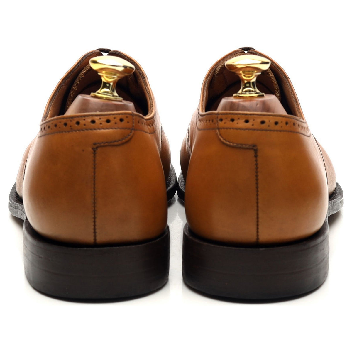 &#39;Toronto&#39; Tan Brown Leather Oxford UK 8 G