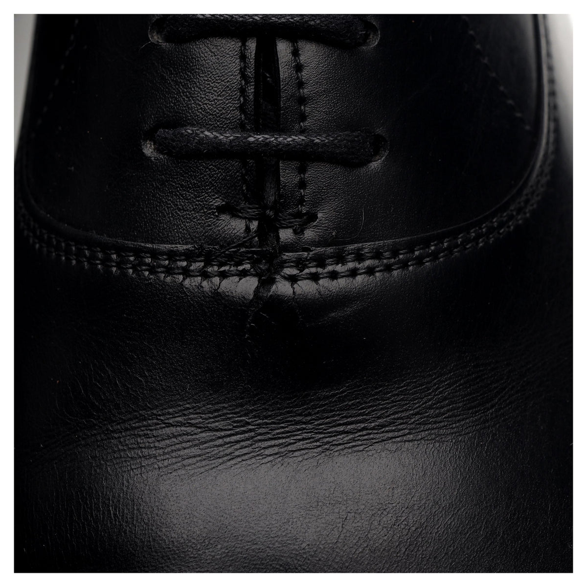 &#39;Welland&#39; Black Leather Oxford UK 8 F