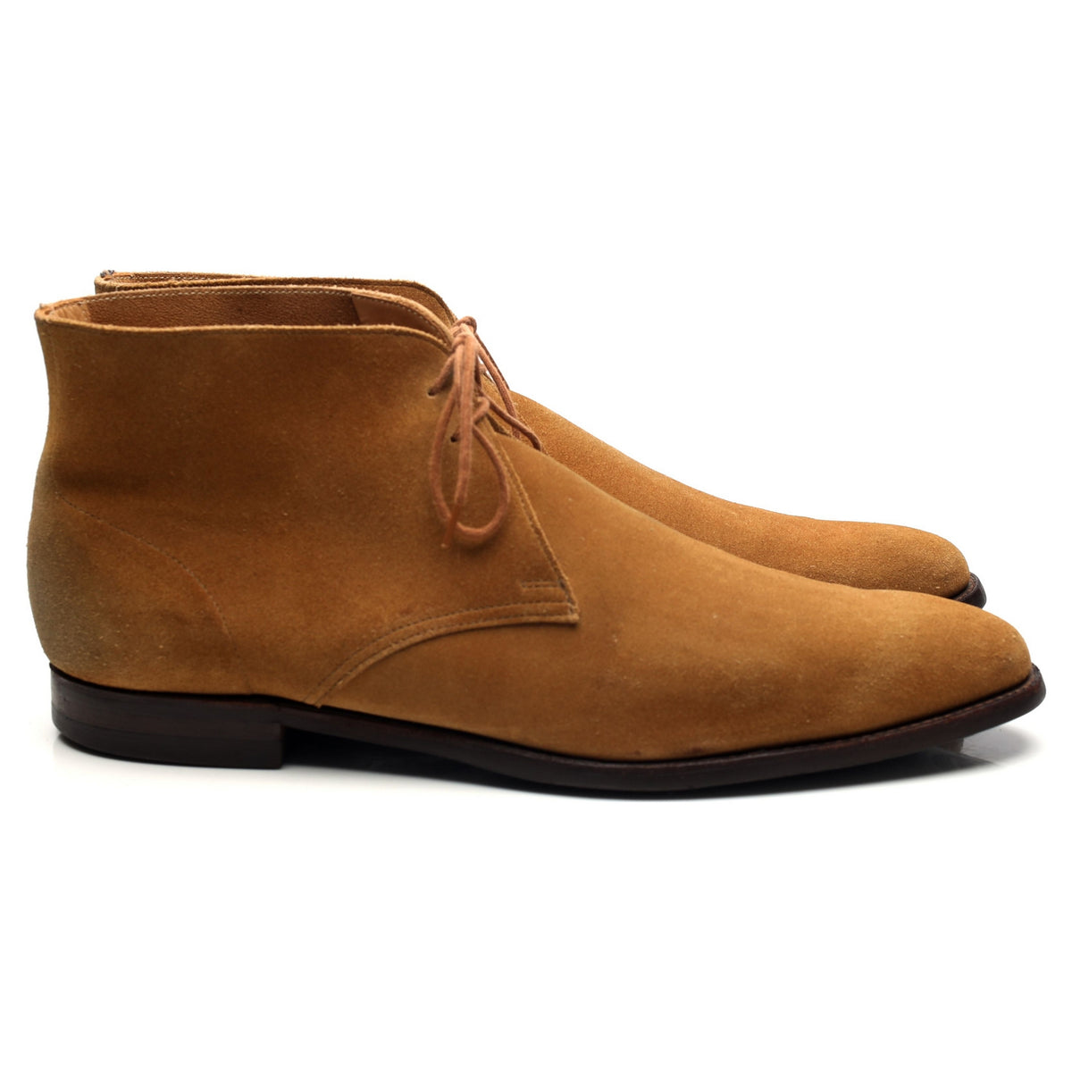 &#39;Hayle&#39; Tan Brown Suede Chukka Boots UK 11.5 E