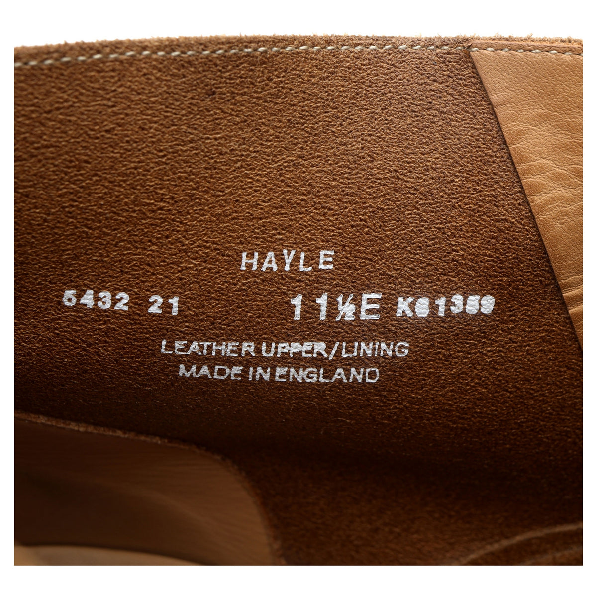 &#39;Hayle&#39; Tan Brown Suede Chukka Boots UK 11.5 E