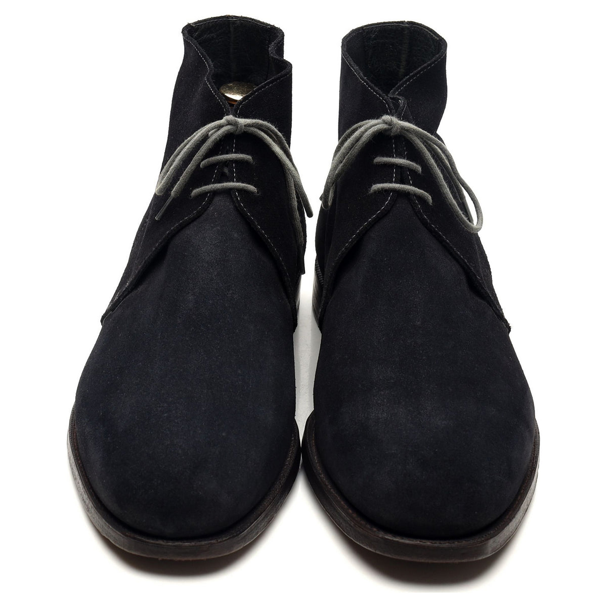 &#39;Chukka&#39; Navy Blue Suede Chukka Boots UK 11.5 E