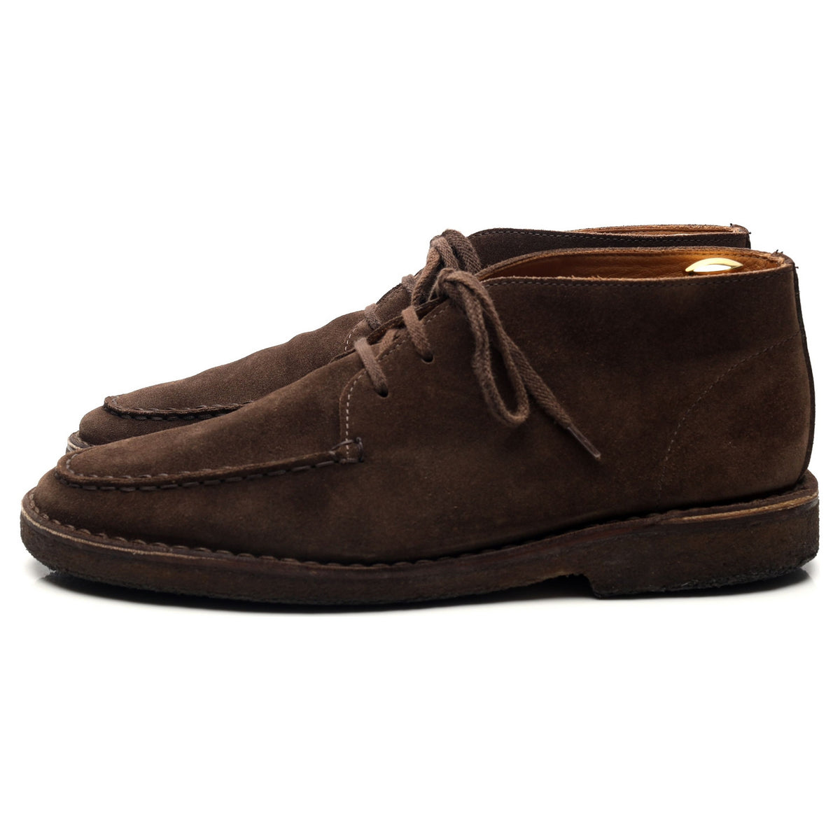 &#39;Crosby&#39; Dark Brown Suede Chukka Boots UK 9.5