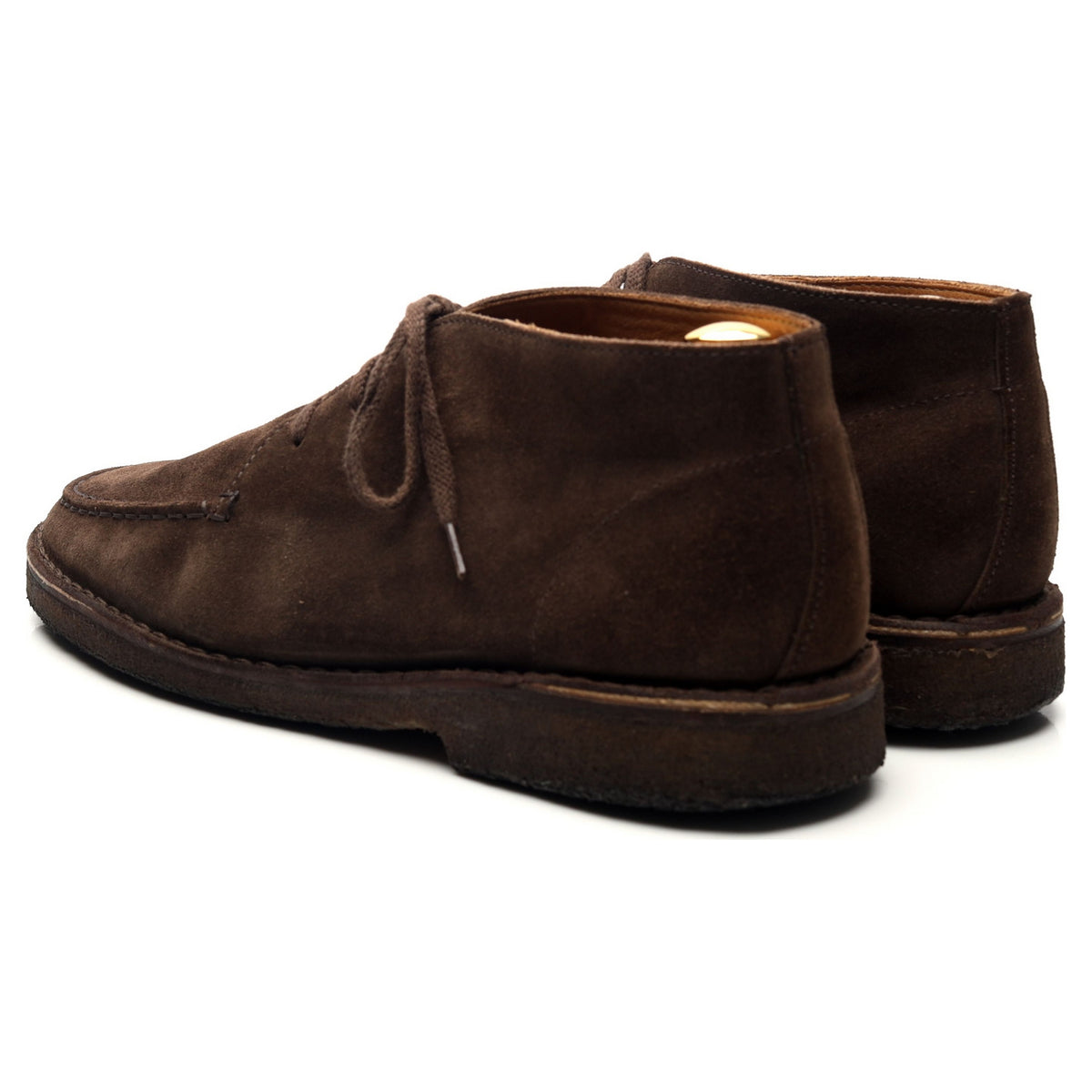 &#39;Crosby&#39; Dark Brown Suede Chukka Boots UK 9.5