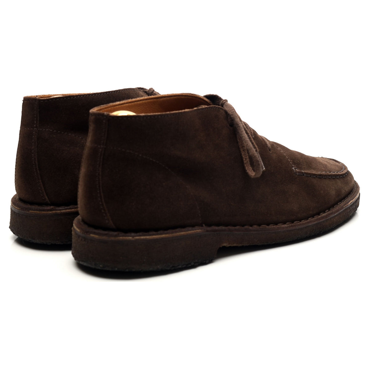 &#39;Crosby&#39; Dark Brown Suede Chukka Boots UK 9.5