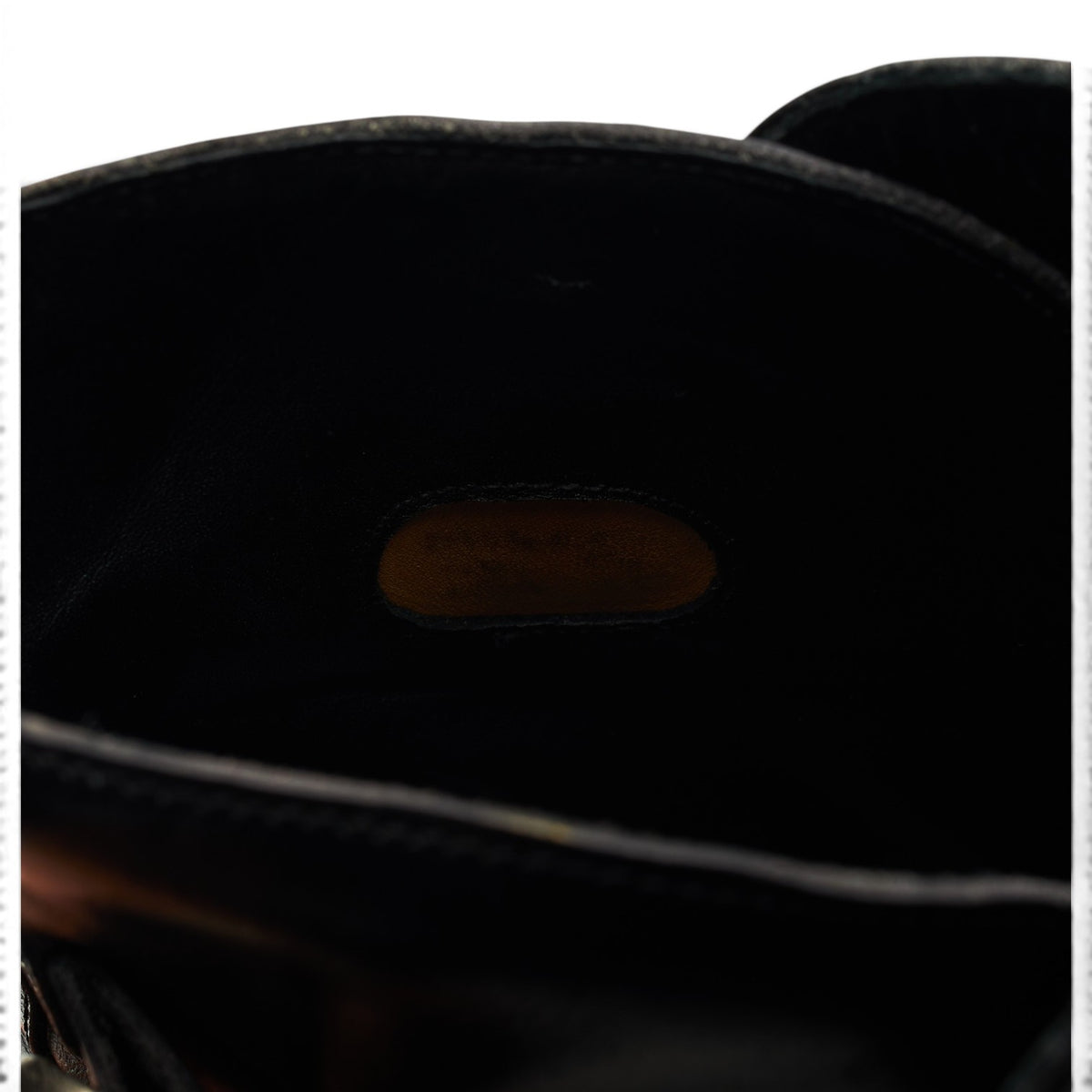 'Lavenum' Black Leather Biker Boots UK 9 F